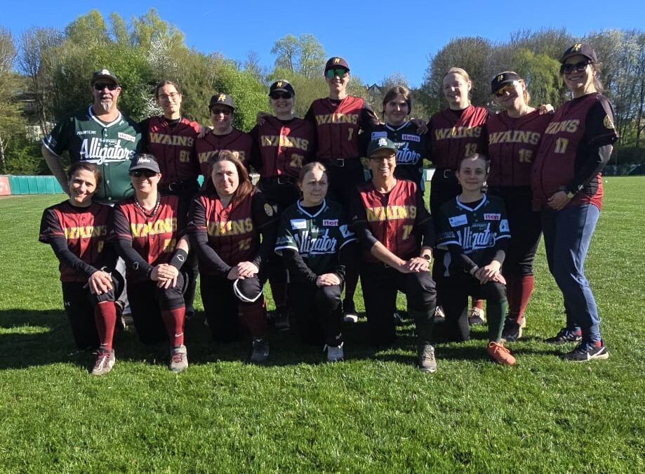 Split für unsere Softballerinnen Zuhause gegen Ratingen